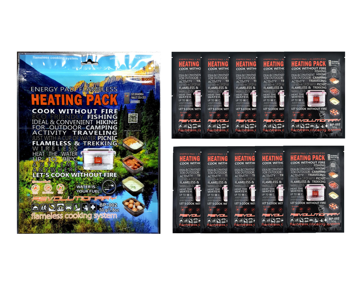 Heating Packs 50g - 10 Pack